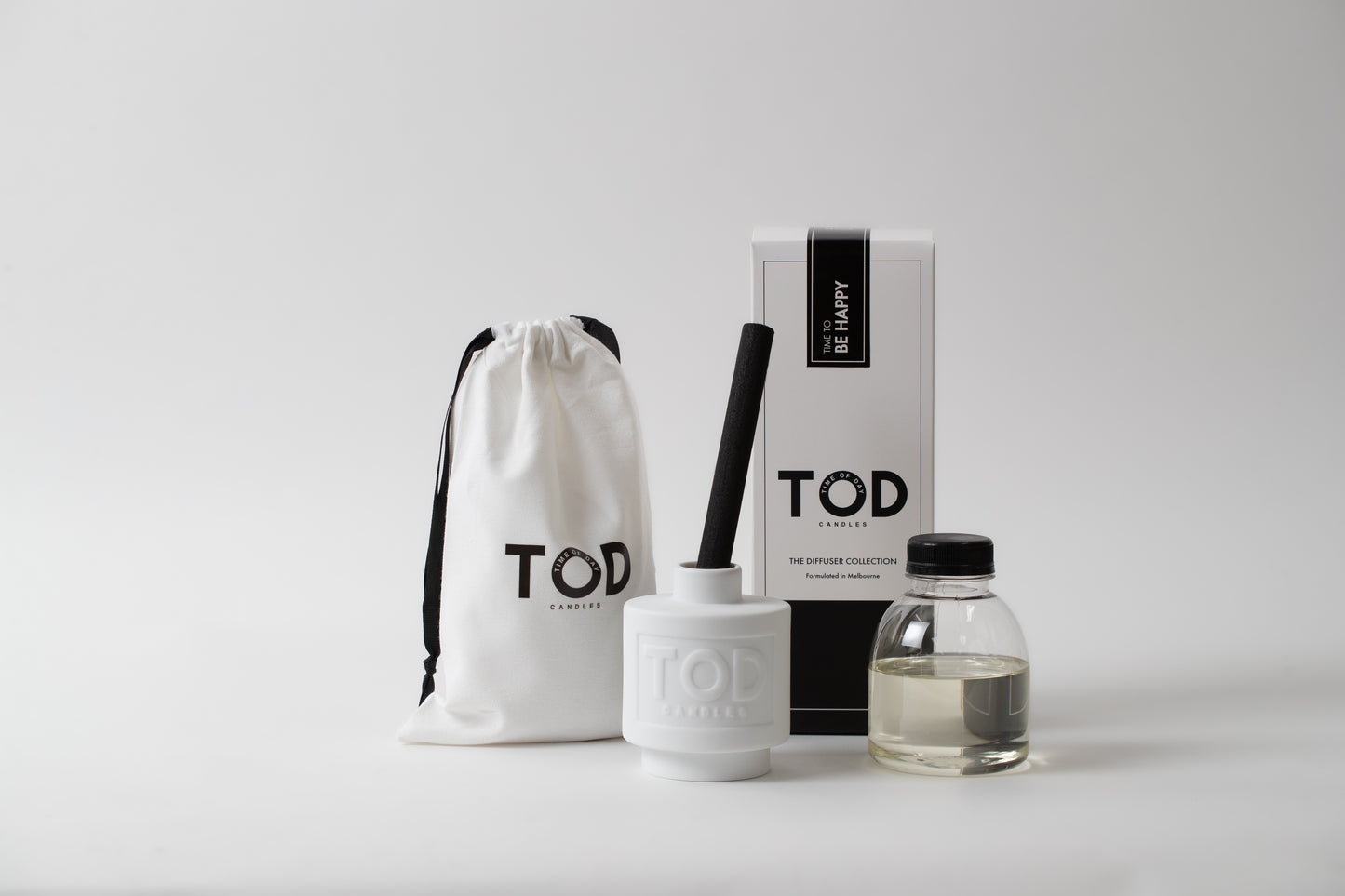 TIME TO BE HAPPY - CANDLE & DIFFUSER BUNDLE