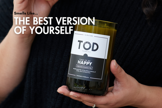 TIME TO BE HAPPY - CANDLE & DIFFUSER BUNDLE